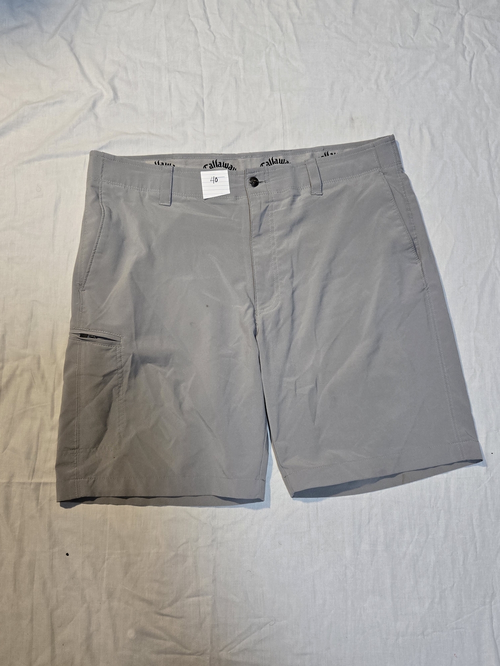 Callaway Gray Men's Performance Hybrid Shorts
